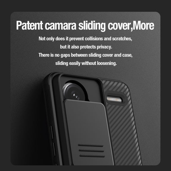 For Xiaomi Redmi Note 13 Pro+ 5G NILLKIN CamShield Pro PC Phone Case(Blue)