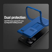 For Xiaomi Redmi Note 13 Pro+ 5G NILLKIN CamShield Pro PC Phone Case(Blue)