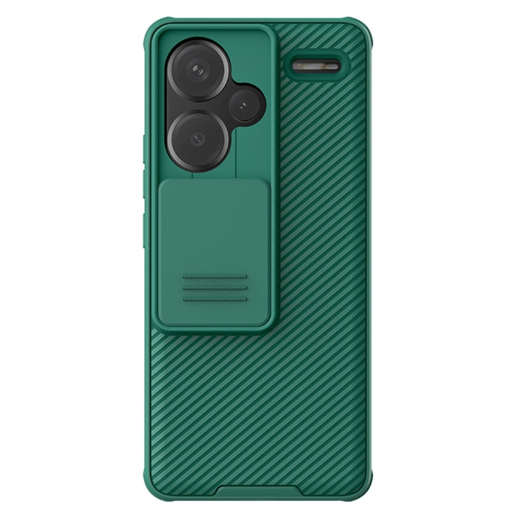 For Xiaomi Redmi Note 13 Pro+ 5G NILLKIN CamShield Pro PC Phone Case(Green)