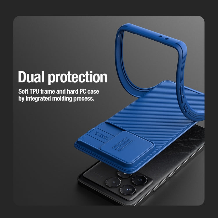 For Xiaomi Redmi K70 / K70 Pro NILLKIN CamShield Pro PC Phone Case(Green)