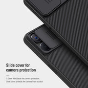 For Realme 9i 5G / 10 5G / 10T 5G NILLKIN Black Mirror Series Camshield PC Phone Case(Blue)