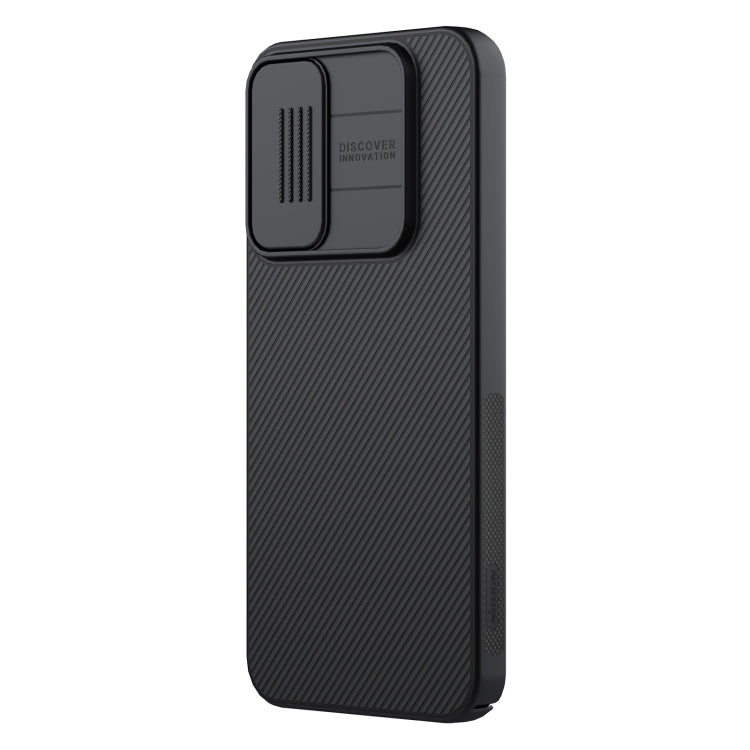 For Samsung Galaxy A25 NILLKIN Black Mirror Series Camshield PC Phone Case(Black)