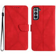 For Samsung Galaxy S21 5G Stitching Embossed Leather Phone Case(Red) - free shipping - PMC TechLife - Order now!