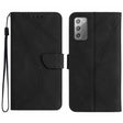 For Samsung Galaxy Note20 Stitching Embossed Leather Phone Case(Black) - free shipping - PMC TechLife - Order now!