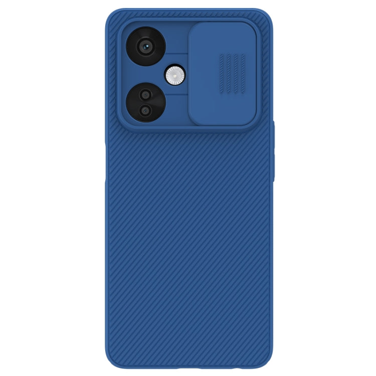 For OnePlus Nord CE 3 Lite NILLKIN Black Mirror Series Camshield PC Phone Case(Blue)