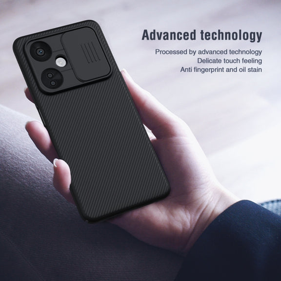 For OnePlus Nord CE 3 Lite NILLKIN Black Mirror Series Camshield PC Phone Case(Blue)
