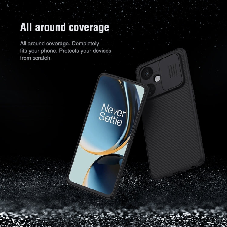 For OnePlus Nord CE 3 Lite NILLKIN Black Mirror Series Camshield PC Phone Case(Blue)