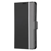 For OPPO A38 4G / A18 4G Twill Texture Side Button Leather Phone Case(Black)