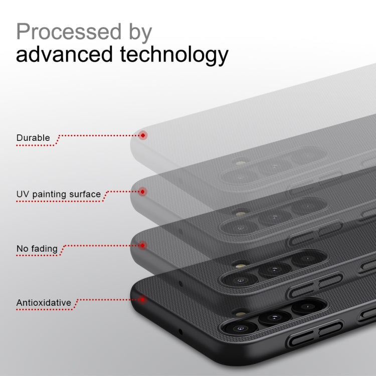 For Samsung Galaxy A24 4G NILLKIN Frosted PC Phone Case(Red)