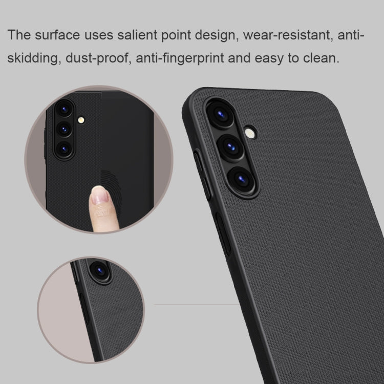 For Samsung Galaxy A15 5G NILLKIN Frosted PC Phone Case(Blue)