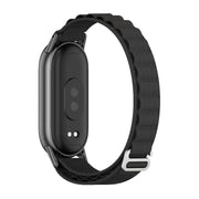 For Xiaomi Mi Band 8 / 9 / 9 NFC Mijobs Nylon Breathable Watch Band(Black)