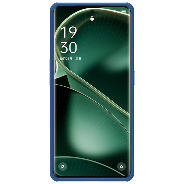 For OPPO Find X6 NILLKIN Frosted Shield Pro PC + TPU Phone Case(Blue)