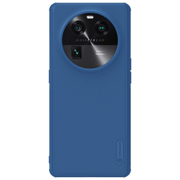 For OPPO Find X6 NILLKIN Frosted Shield Pro PC + TPU Phone Case(Blue)
