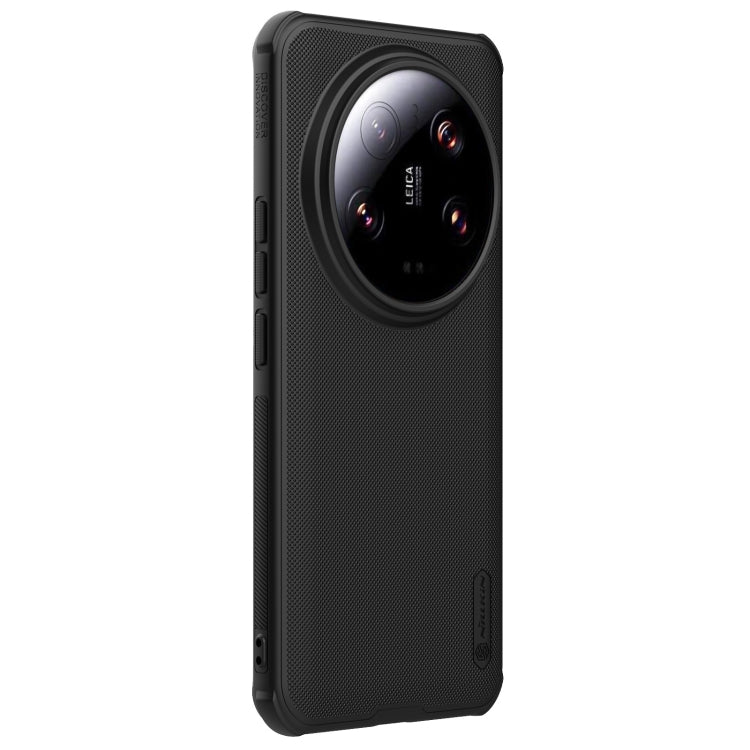 For Xiaomi 14 Ultra NILLKIN Frosted Shield Pro PC + TPU Phone Case(Black)