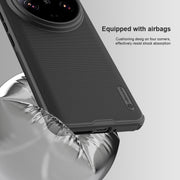 For Xiaomi 14 Ultra NILLKIN Frosted Shield Pro PC + TPU Phone Case(Black)