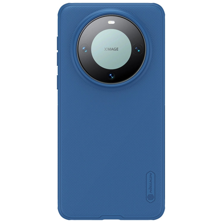 For Huawei Mate 60 Pro NILLKIN Frosted Shield Pro PC + TPU Phone Case(Blue)