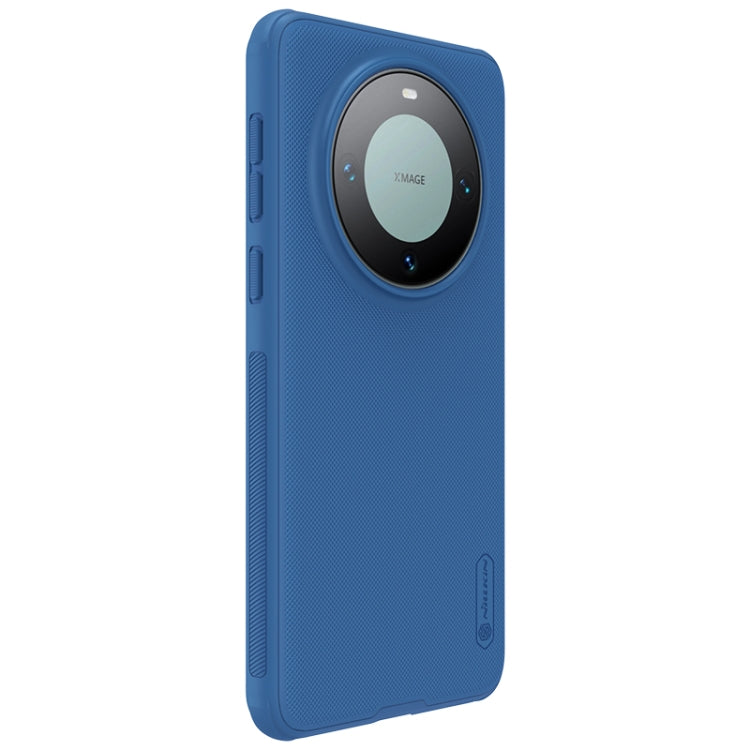 For Huawei Mate 60 Pro NILLKIN Frosted Shield Pro PC + TPU Phone Case(Blue)