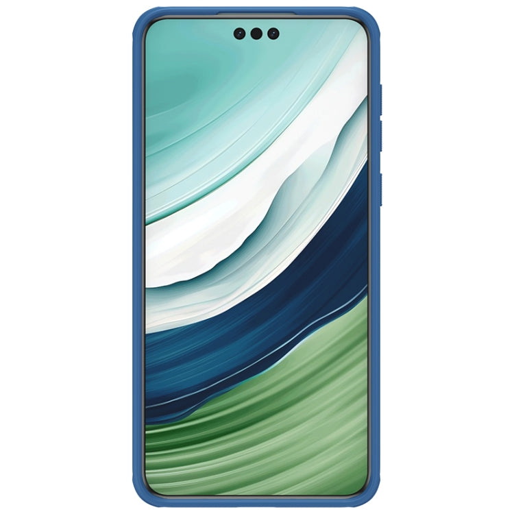 For Huawei Mate 60 Pro NILLKIN Frosted Shield Pro PC + TPU Phone Case(Blue)