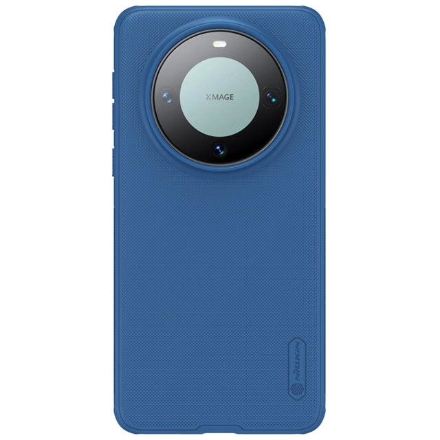 For Huawei Mate 60 Pro NILLKIN Frosted Shield Pro PC + TPU Phone Case(Blue)