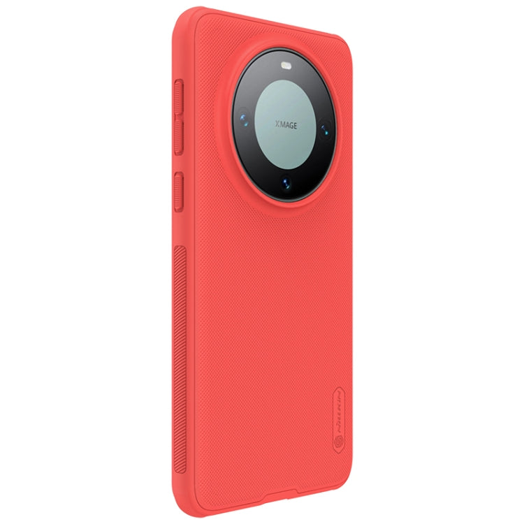 For Huawei Mate 60 Pro NILLKIN Frosted Shield Pro PC + TPU Phone Case(Red)