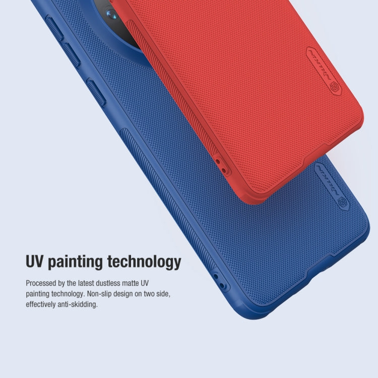 For Huawei Mate 60 NILLKIN Frosted Shield Pro PC + TPU Phone Case(Blue)