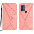 For TCL 30 SE / 30E /306/305 Stitching Embossed Leather Phone Case(Pink) - free shipping - PMC TechLife - Order now!
