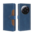For Xiaomi 13 Ultra 5G Skin Feel Magnetic Buckle Leather Phone Case(Blue) - free shipping - PMC TechLife - Order now!