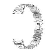 For Xiaomi Mi Band 8 / 9 / 9 NFC Mijobs Bone Chain Stainless Steel Watch Band(Silver)