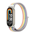 For Xiaomi Smart Band 10 / 9 / 8 Mijobs Breathable Nylon Loop Watch Band(Colorful Silver) - free shipping - PMC TechLife - Order now!