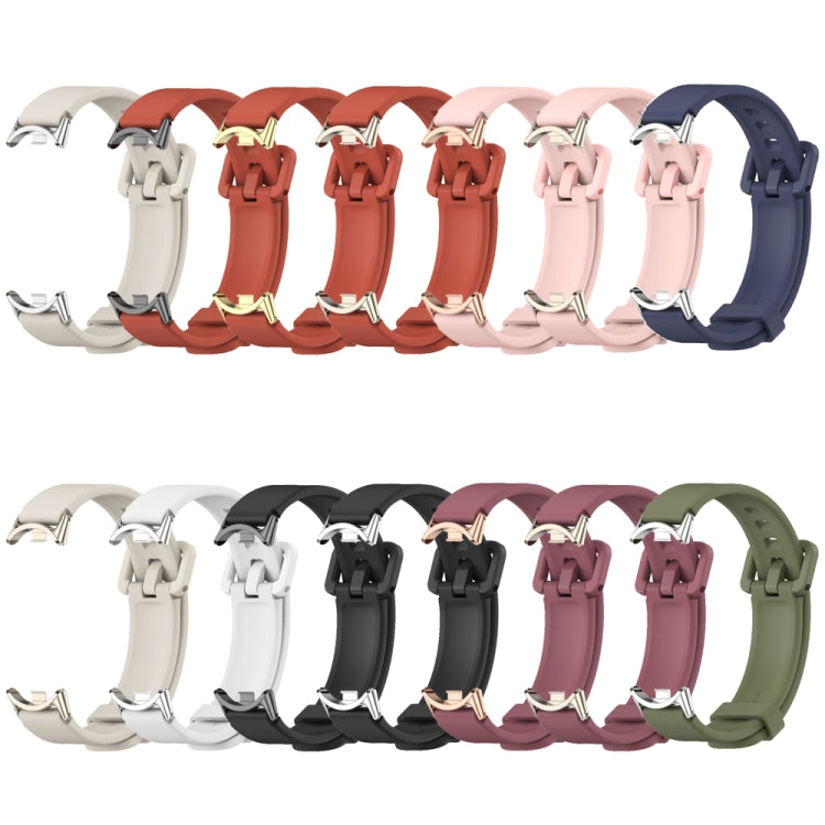 For Xiaomi Mi Band 8 / 9 / 9 NFC Mijobs Silicone Breathable Watch Band(Black)