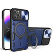 For iPhone 11 Pro CD Texture Sliding Camshield Magnetic Holder Phone Case(Blue) - free shipping - PMC TechLife - Order now!