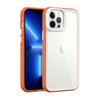 For iPhone 14 Pro Max Color Frame 2 in 1 Hollow Cooling Phone Case(Orange) - free shipping - PMC TechLife - Order now!