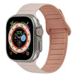 For Apple Watch 5 44mm Loop Magnetic Silicone Watch Band(Pink) - Watch Bands by PMC TechLife | Online Shopping South Africa | PMC TechLife