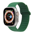 For Apple Watch 4 44mm Loop Magnetic Silicone Watch Band(Green) - Watch Bands by PMC TechLife | Online Shopping South Africa | PMC TechLife
