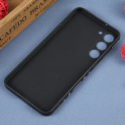 For Samsung Galaxy S20+ Astronaut Pattern Silicone Straight Edge Phone Case(Mars Astronaut-Black)