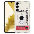 For Samsung Galaxy A71 Astronaut Pattern Silicone Straight Edge Phone Case(Mars Astronaut-White) - free shipping - PMC TechLife - Order now!