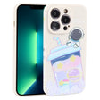 For iPhone 13 Pro Max Milk Tea Astronaut Pattern Liquid Silicone Phone Case(Ivory White) - free shipping - PMC TechLife - Order now!
