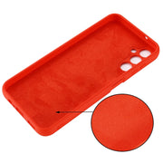 For Samsung Galaxy M54 5G / F54 5G Pure Color Liquid Silicone Shockproof Phone Case(Red)