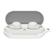For Sony WF-C700N Bluetooth Earphone Silicone Protective Case(White)
