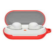 For Sony WF-C700N Bluetooth Earphone Silicone Protective Case(Red)