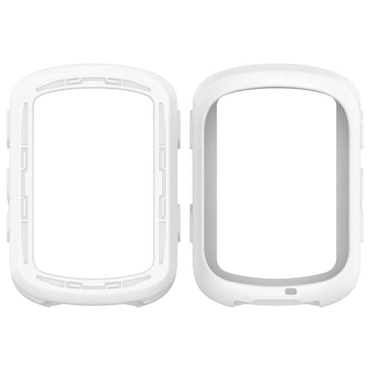 For Garmin Edge 840 / Edge 540 Stopwatch Armor Silicone Protective Case(White)