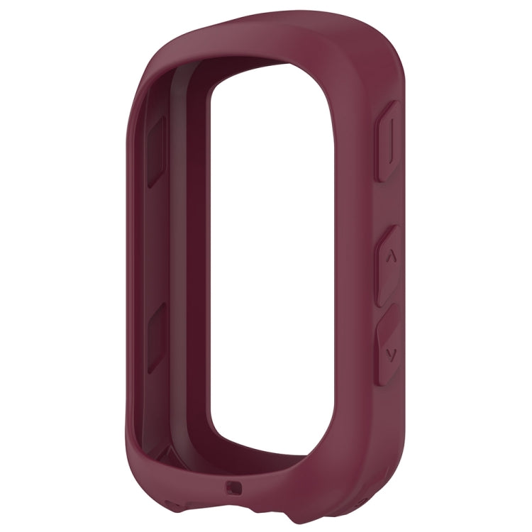 For Garmin Edge 840 / Edge 540 Stopwatch Armor Silicone Protective Case(Wine Red)