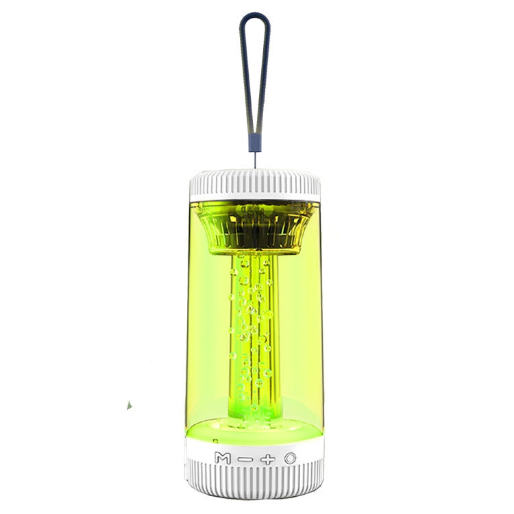 Z15 Portable RGB Atmosphere Light Outdoor Wireless Bluetooth Speaker(White)