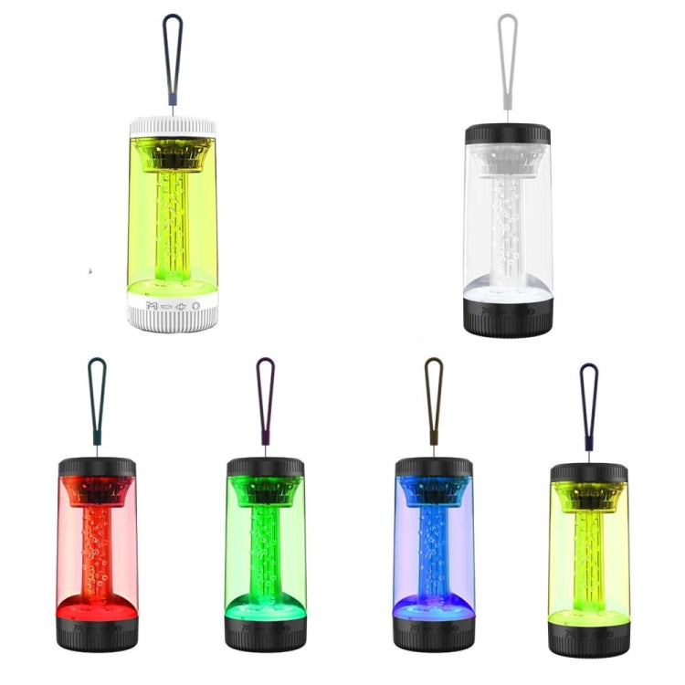 Z15 Portable RGB Atmosphere Light Outdoor Wireless Bluetooth Speaker(Black)