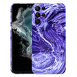 For Samsung Galaxy S22 Ultra 5G Marble Pattern Phone Case(Purple White) - free shipping - PMC TechLife - Order now!