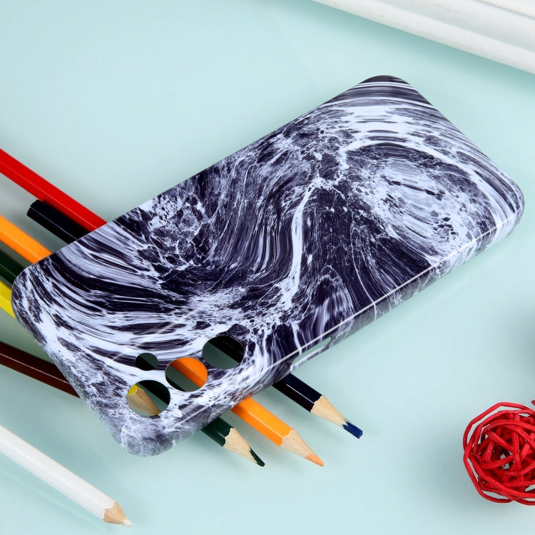 For Samsung Galaxy A14 Marble Pattern Phone Case(Black White)