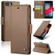 For iPhone 6 Plus/7 Plus/8 Plus CaseMe 023 Butterfly Buckle Litchi Texture RFID Anti-theft Leather Phone Case(Brown) - More iPhone Cases by CaseMe | Online Shopping South Africa | PMC TechLife | Buy Now Pay Later Mobicred