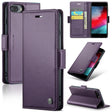 For iPhone 6 Plus/7 Plus/8 Plus CaseMe 023 Butterfly Buckle Litchi Texture RFID Anti-theft Leather Phone Case(Pearly Purple) - More iPhone Cases by CaseMe | Online Shopping South Africa | PMC TechLife | Buy Now Pay Later Mobicred