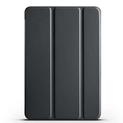 For iPad mini 5 / 4 / 3 / 2 / 1 3-folding TPU Horizontal Flip Leather Tablet Case with Holder(Black)