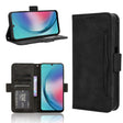 For Samsung Galaxy A25 5G Global Skin Feel Calf Texture Card Slots Leather Phone Case(Black) - free shipping - PMC TechLife - Order now!